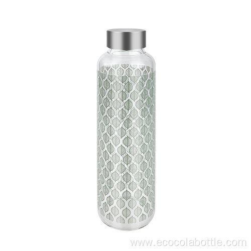 550ml Single Wall Heat Transfer Printing Glass Bottle